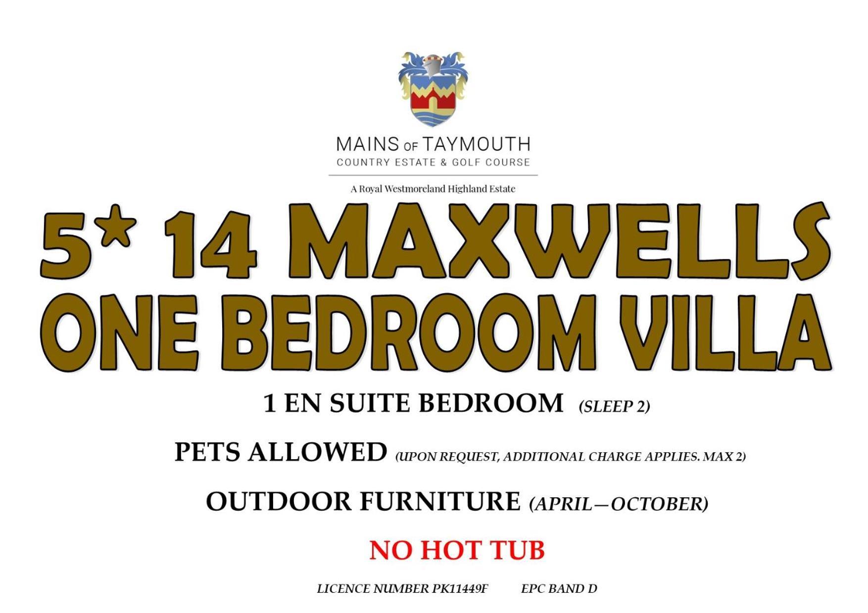 Mains Of Taymouth Country Estate 5* Maxwell Villas كينمور المظهر الخارجي الصورة