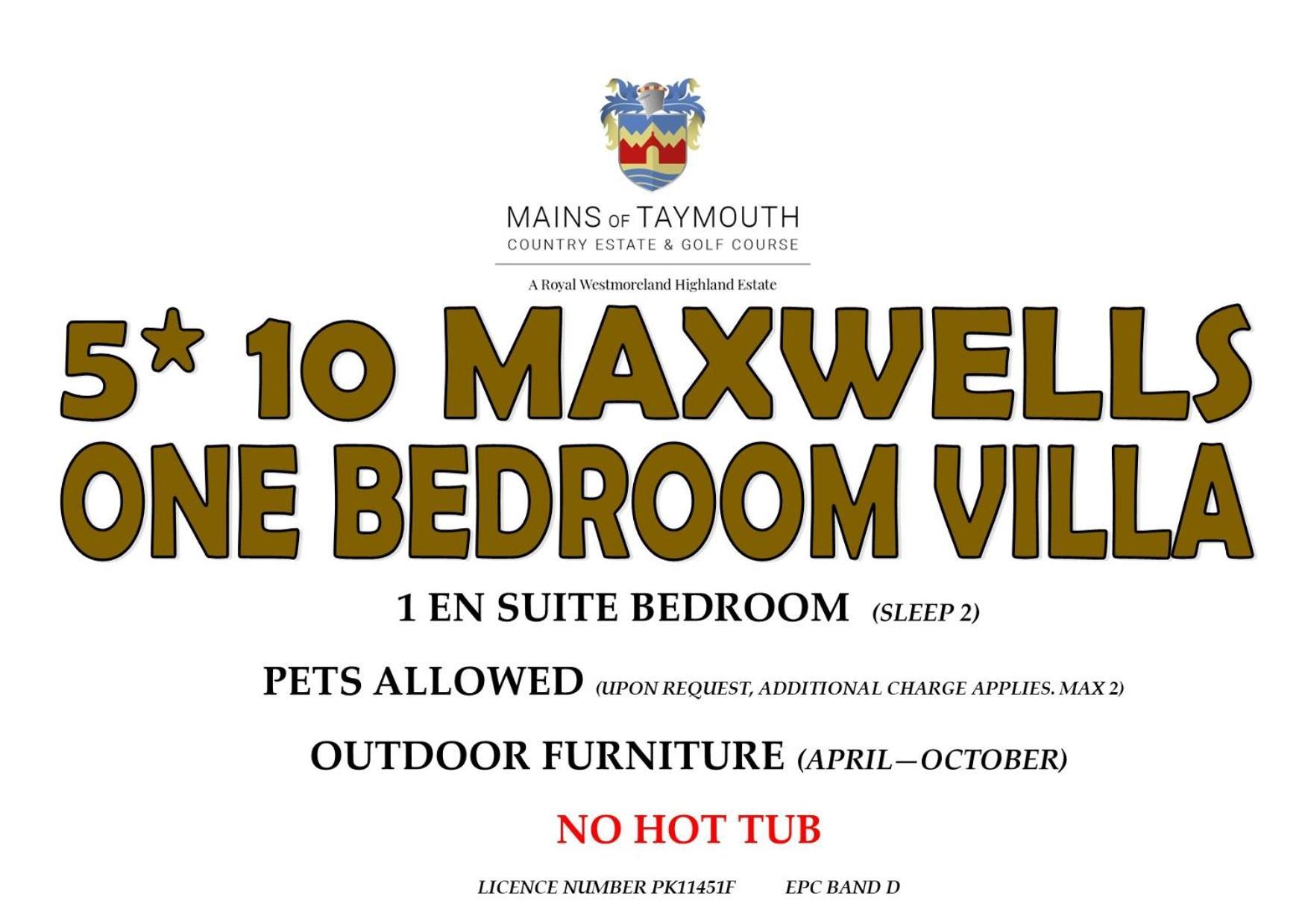 Mains Of Taymouth Country Estate 5* Maxwell Villas كينمور المظهر الخارجي الصورة