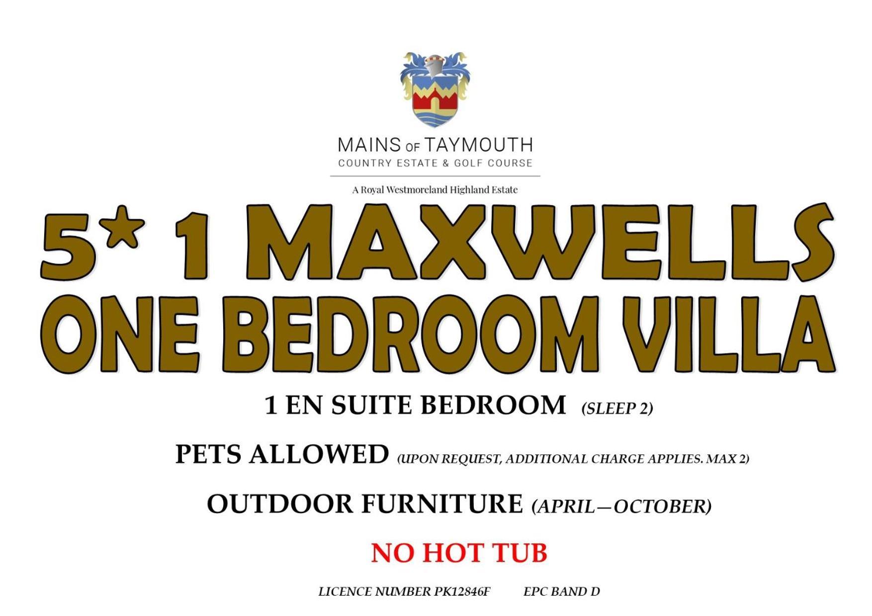 Mains Of Taymouth Country Estate 5* Maxwell Villas كينمور المظهر الخارجي الصورة