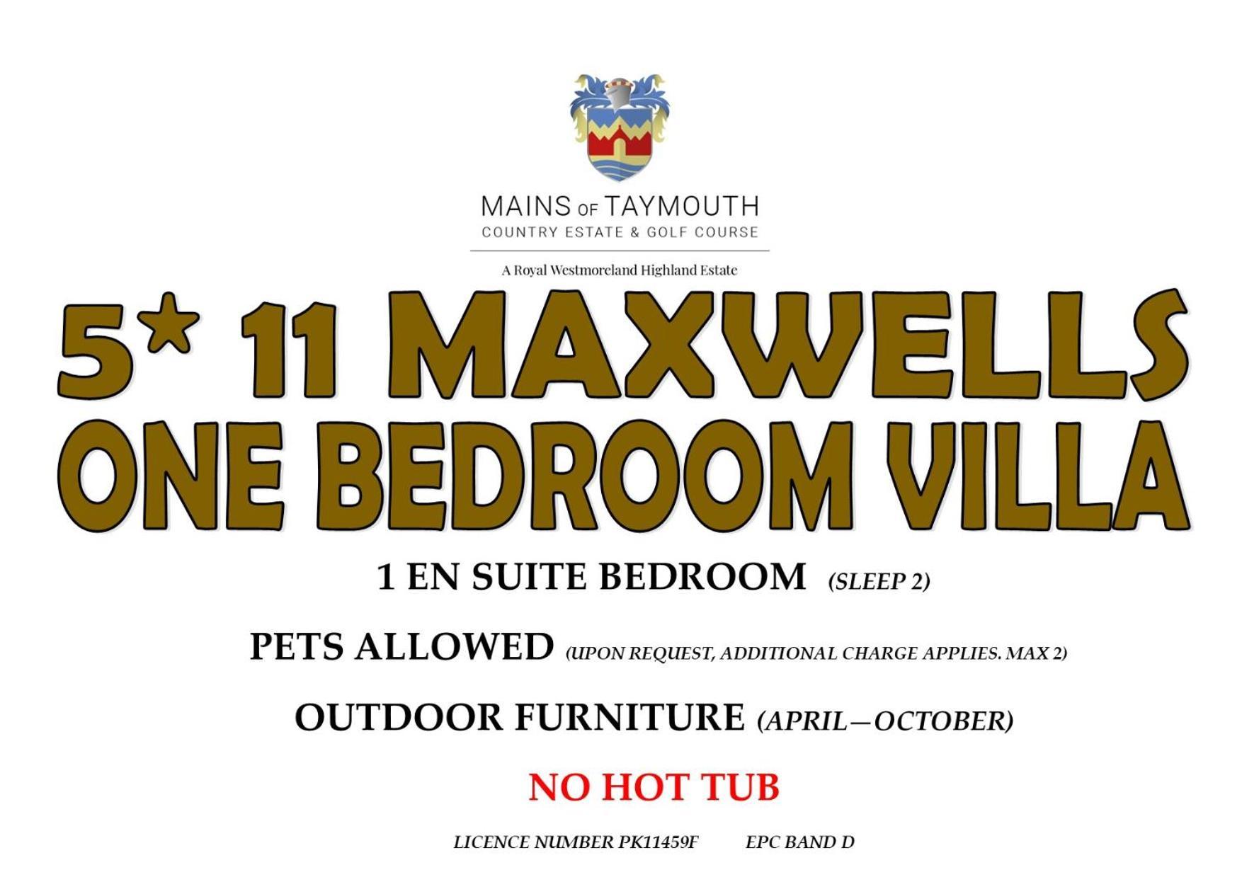 Mains Of Taymouth Country Estate 5* Maxwell Villas كينمور المظهر الخارجي الصورة