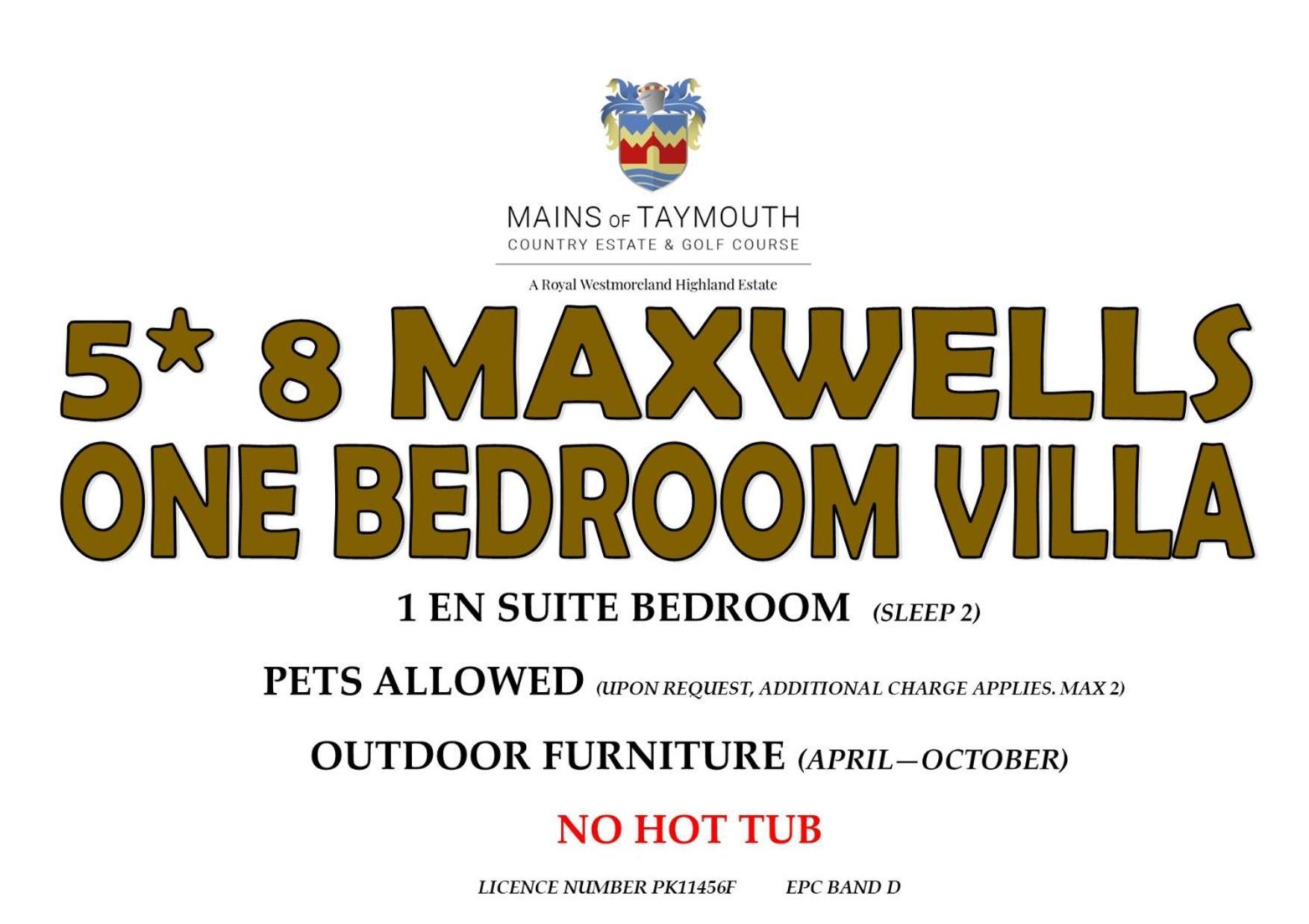 Mains Of Taymouth Country Estate 5* Maxwell Villas كينمور المظهر الخارجي الصورة